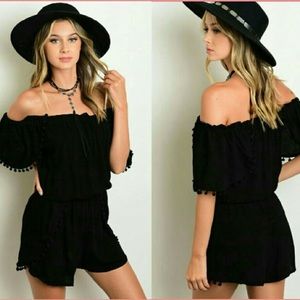 Off the Shoulder Romper
